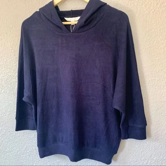 NWT BB Dakota Under The Hood Hoodie Navy Heather - Picture 5 of 11